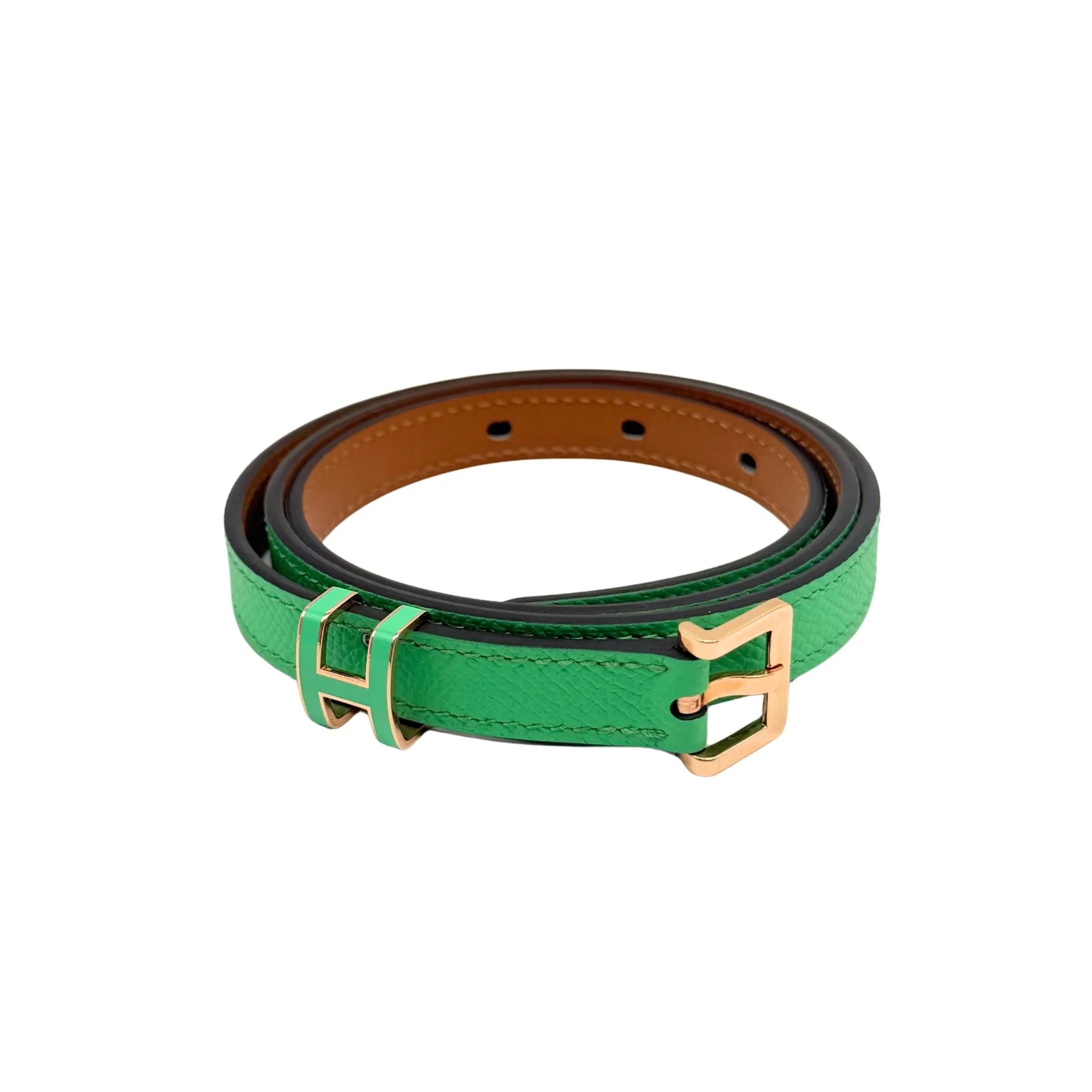 Hermès — Hermes 15mm Belt With the “Pop H” in Comics — Accessory — resale