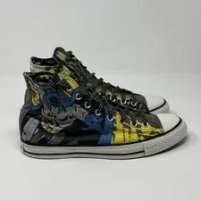 Converse All Star DC Batman Shoes 10 12 Comics High Top 2