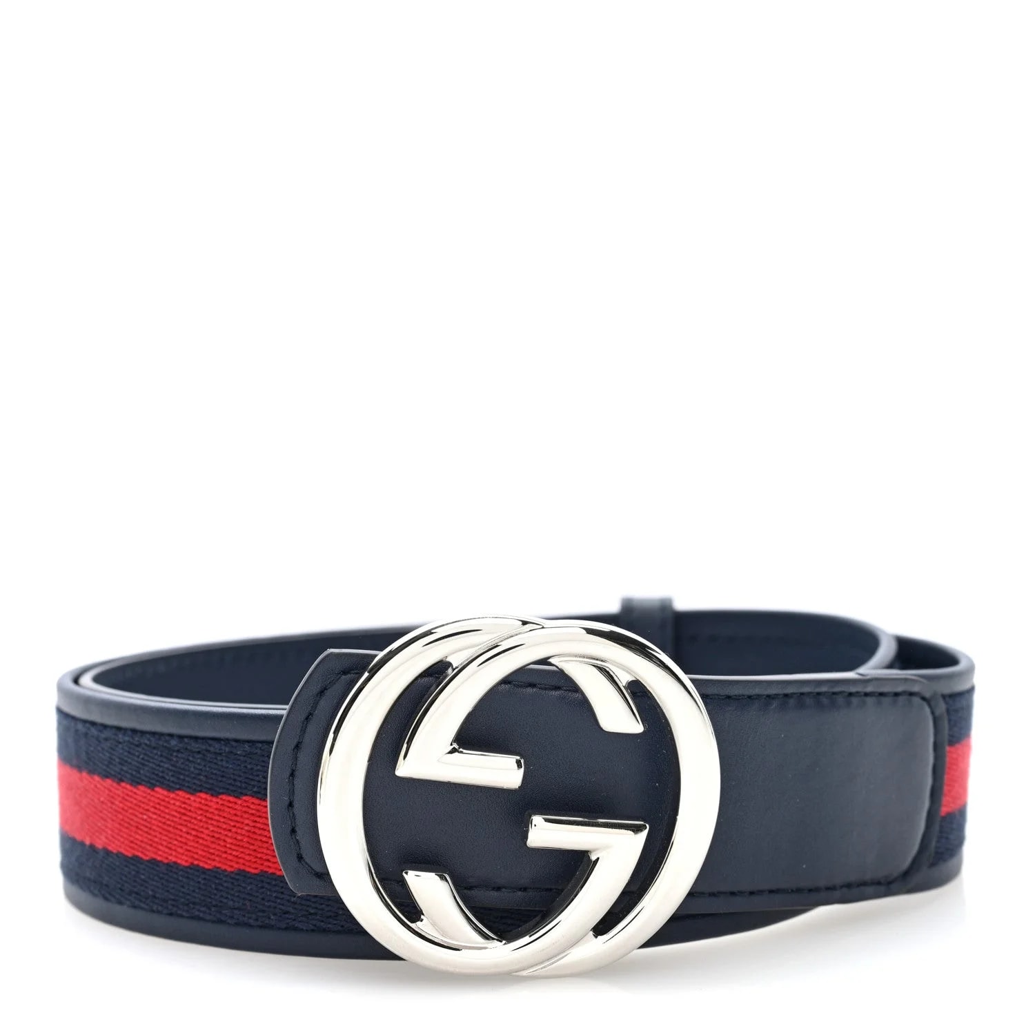 Gucci — Web Interlocking G Belt 90 36 — Accessory — resale
