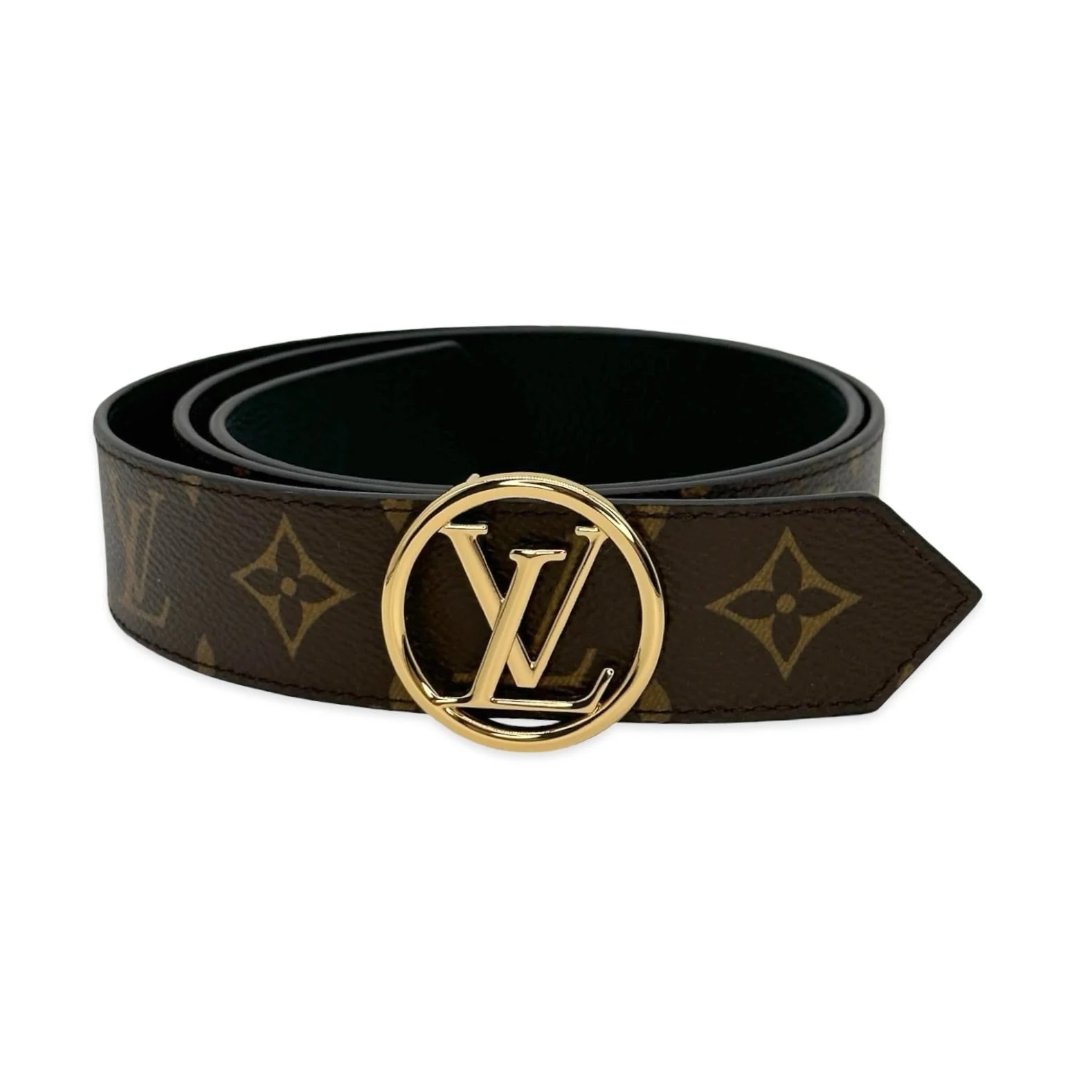 Luv Luxe Scottsdale — Louis Vuitton Reversible LV Circle Belt — Accessory — resale