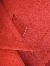 Authentic Louis Vuitton Neverfull Pochette W/ Coquelicot 3
