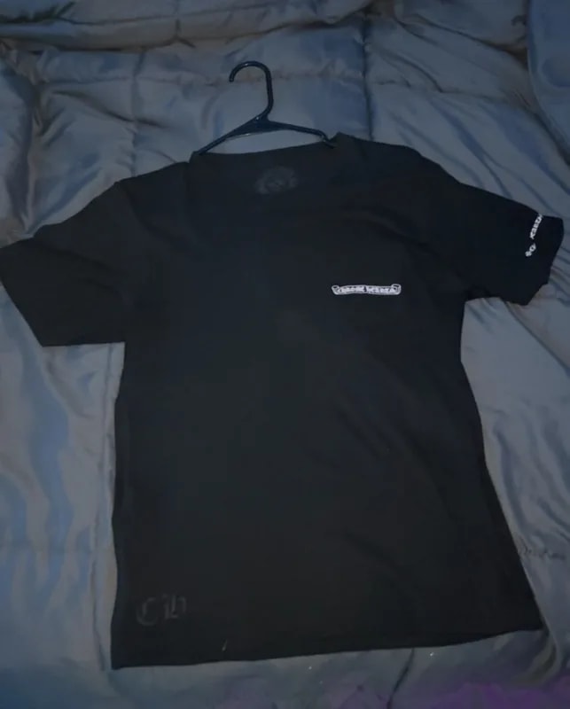 Chrome Hearts — Hearts Scroll Logo Tee — streetwear — resale