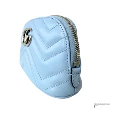 Gucci Matelasse GG Marmont Cosmetic Case Porcelain Che 2