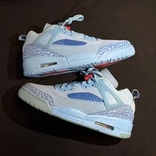Size 8.5 - Air Jordan Spizike Low Houston Oilers | Good, No Original Box 2