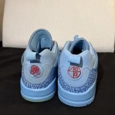 Size 8.5 - Air Jordan Spizike Low Houston Oilers | Good, No Original Box 4