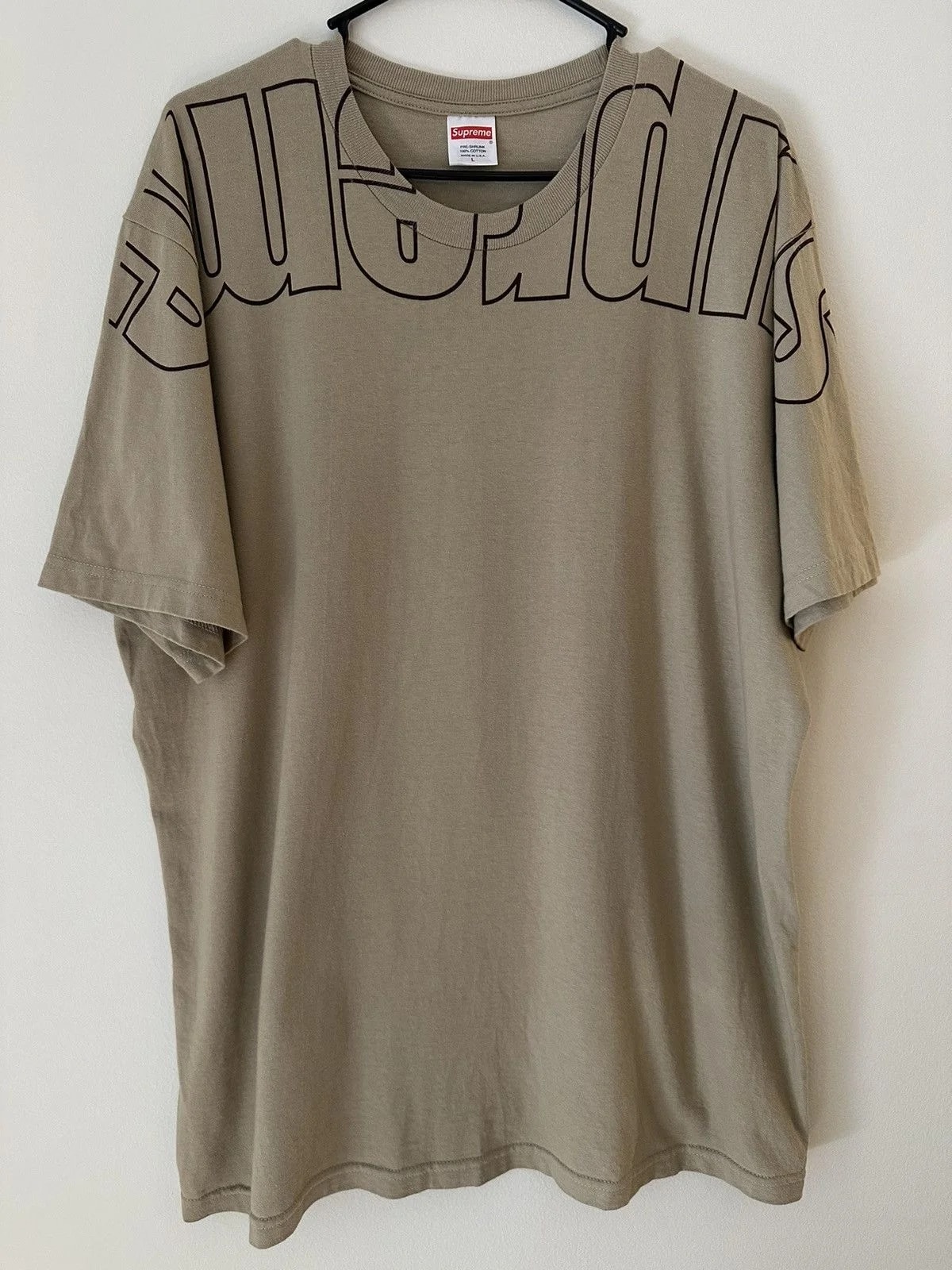 Supreme — Supreme Upside Down Tee — streetwear — resale