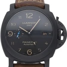 Panerai — Panerai Luminor 1950 3 Days GMT Automatic PAM01441 Stainless Steel / Leather... — Watch — resale