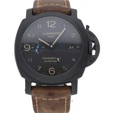 Panerai Luminor 1950 3 Days GMT Automatic PAM01441 Stainless Steel / Leather... 2