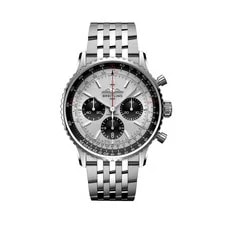 Breitling — Breitling Navitimer B01 Chronograph 43 Silver Dial AB0138241G1A1 — Watch — resale