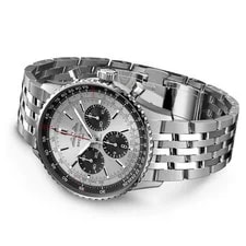 Breitling Navitimer B01 Chronograph 43 Silver Dial AB0138241G1A1 3