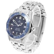 Omega Seamaster300 2561.80 Date Navy Dial Quartz Boy's Watch_958572 3