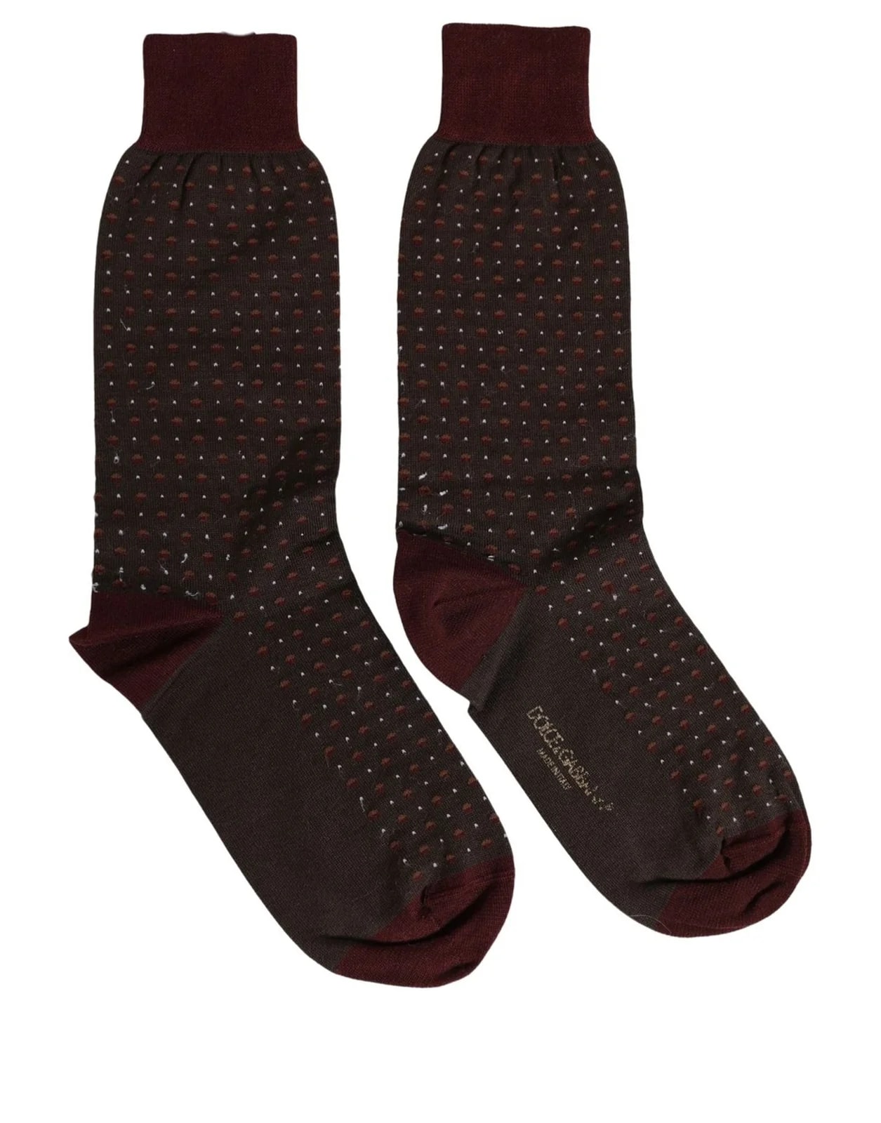 Dolce & Gabbana Dotted Over the Calf Accessory Socks 2