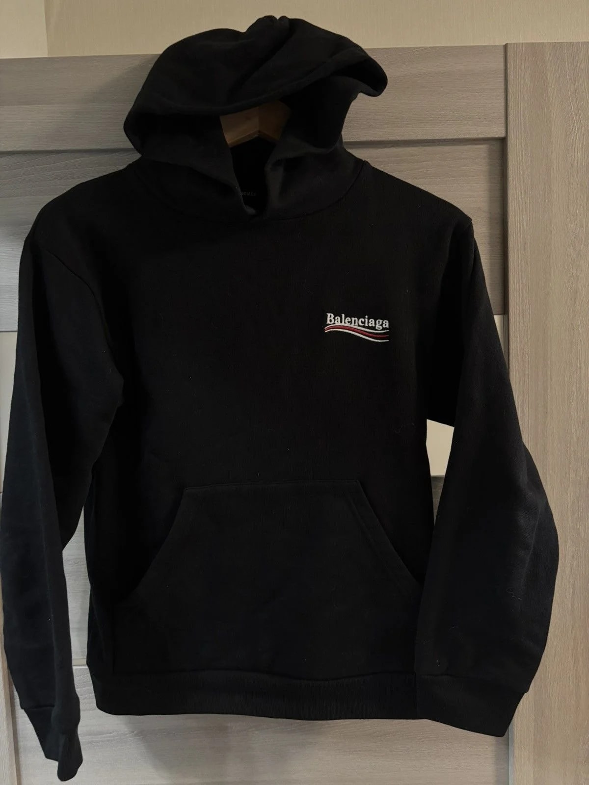 Balenciaga Embroidered Campaign Hoodie 3
