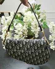 Authentic Dior Saddle Medium With Embellished Studded Detachable Strap 3