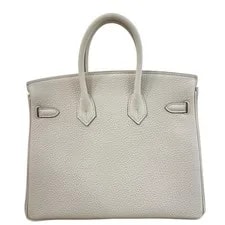 Hermes Birkin 25 K Stamp Beton/ Hardware #OK028 2