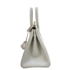 Hermes Birkin 25 K Stamp Beton/ Hardware #OK028 4