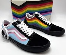 Vans Skate Old Skool Pride Skateboarding Shoes 2