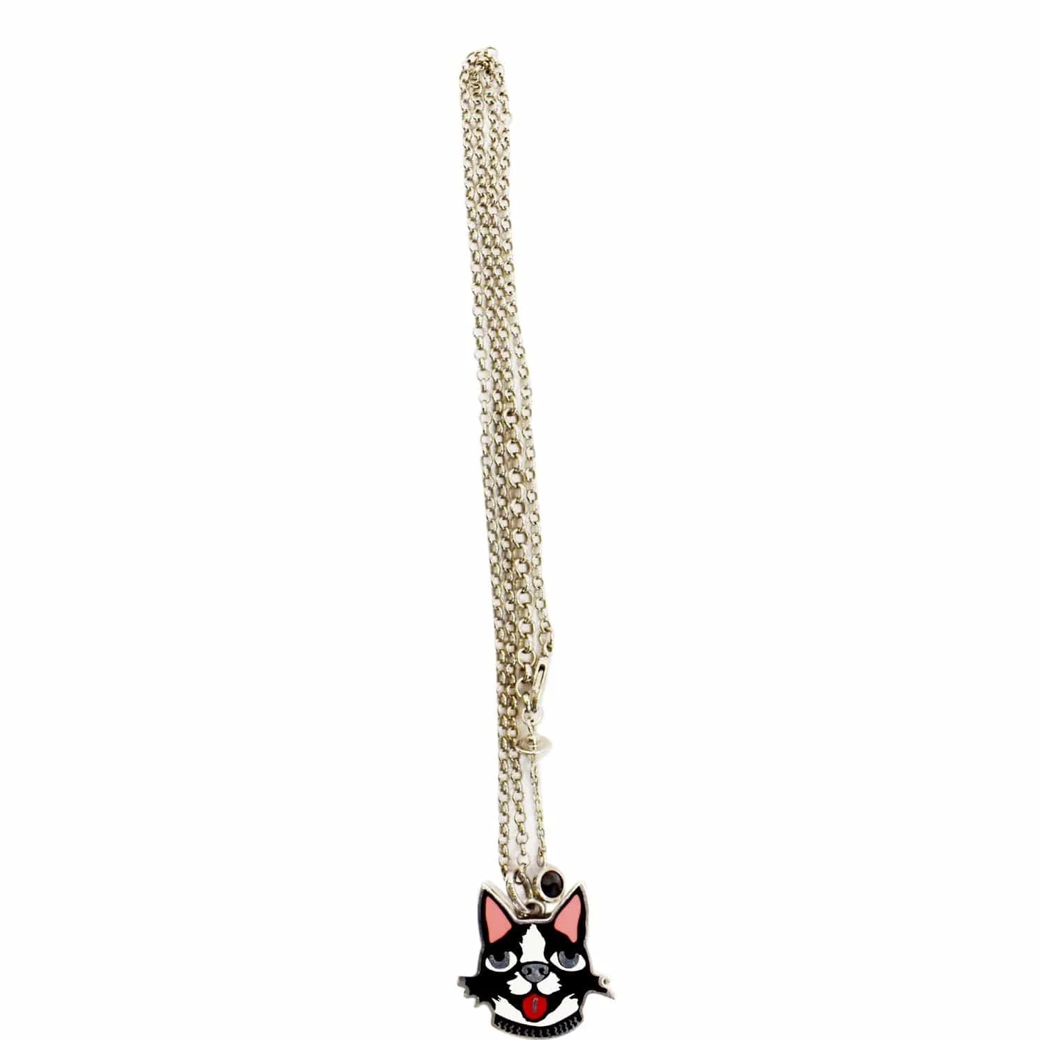 Gucci — Gucci Enamel Bosco Pendant Necklace — Accessory — resale