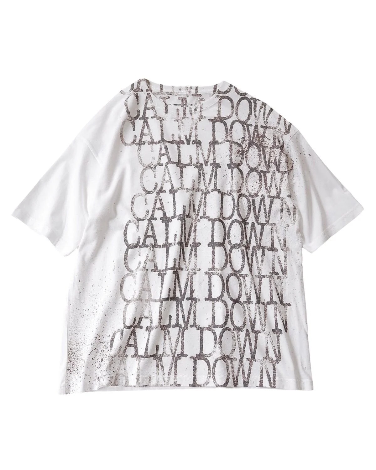 Number (N)ine “Calm Down” All Over Print Oversized Tee 2