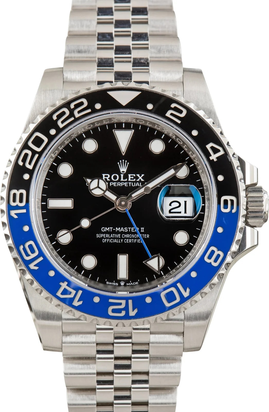 Rolex Blue & Black Batgirl GMT-Master II Ref 126710BLNR 2