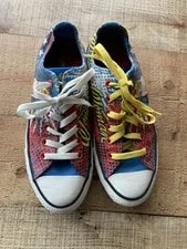 Converse — Converse Wonder Woman Chuck Taylor All Star Shoes DC M Sz 5 W 7 — Sneaker — resale