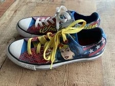 Converse Wonder Woman Chuck Taylor All Star Shoes DC M Sz 5 W 7 2