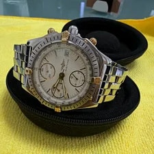 Breitling — Breitling Chronomat Chronograph Date White Dial Two-Tone 39mm 100m — Watch — resale