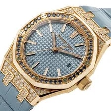 Audemars Piguet Royal Oak Automatic 15551OR.ZS.D344CR.01 Pink Gold 37mm #KMW1520 2
