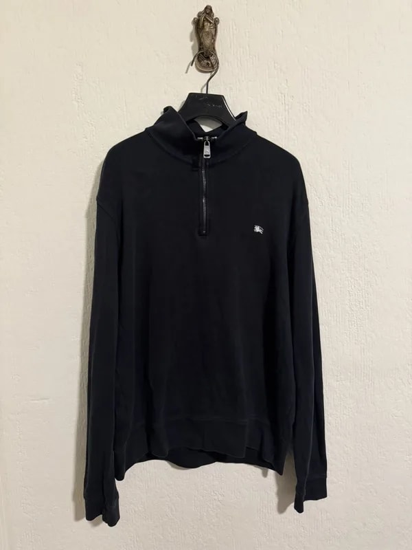 Burberry — Burberry Quarter Zip Sweatshirt — streetwear — resale