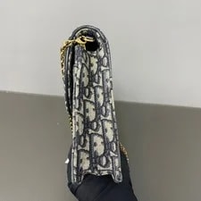 Dior Authentic Saddle Monogram Metal Free Tracked Shipping 3