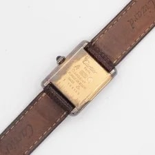 Cartier Must de ' Vermeil Tank Mechanical - Keeps Time 2