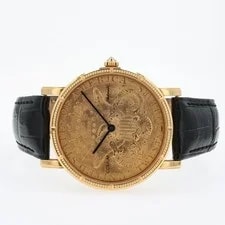 Corum 36mm 18kt Yellow Gold 20 Dollar Coin Eagle-liberty Automatic 293.645.56 2
