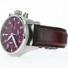 IWC Pilot's Chronograph Year of the Tiger Chinese New Year Steel Red 4