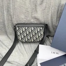 Dior Mini Saddle Flap Messenger 4