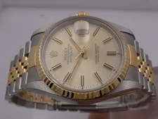 Rolex Datejust 16233 Jubilee 18KT Gold&steel Box&papers '1991 Automatic 2