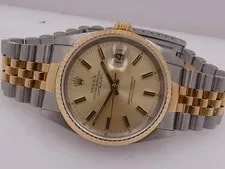 Rolex Datejust 16233 Jubilee 18KT Gold&steel Box&papers '1991 Automatic 4