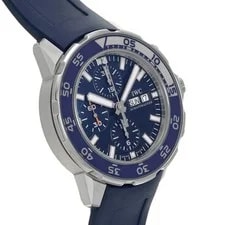 IWC Aquatimer IW376711 45.6mm Stainless Steel Blue #WW2577 3