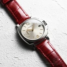 Panerai — Panerai Luminor Due PAM01248 38mm Automatic Date Cream Stainless Steel — Watch — resale