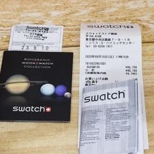 Swatch Purchased At the Ginza Store / X Omega Moonwatch 4