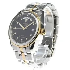 Tudor — Tudor Glamour Day-date 56003 39mm Ss/yg Black Dial Automatic #C278 — Watch — resale