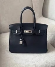 Hermès — Auth Hermès Birkin 30 Silvery — Handbag — resale
