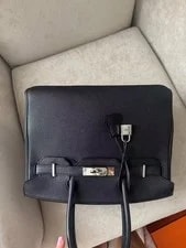 Auth Hermès Birkin 30 Silvery 2