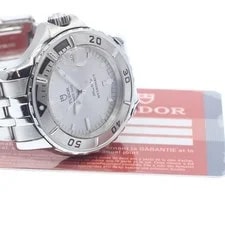 Tudor — Tudor Prince Date Hydrographic 85190P 37mm SS Silver #C19699 — Watch — resale
