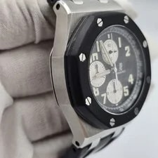 2010 Papers Audemars Piguet Royal Oak Offshore Black 42mm Rubberclad 25940SK 3