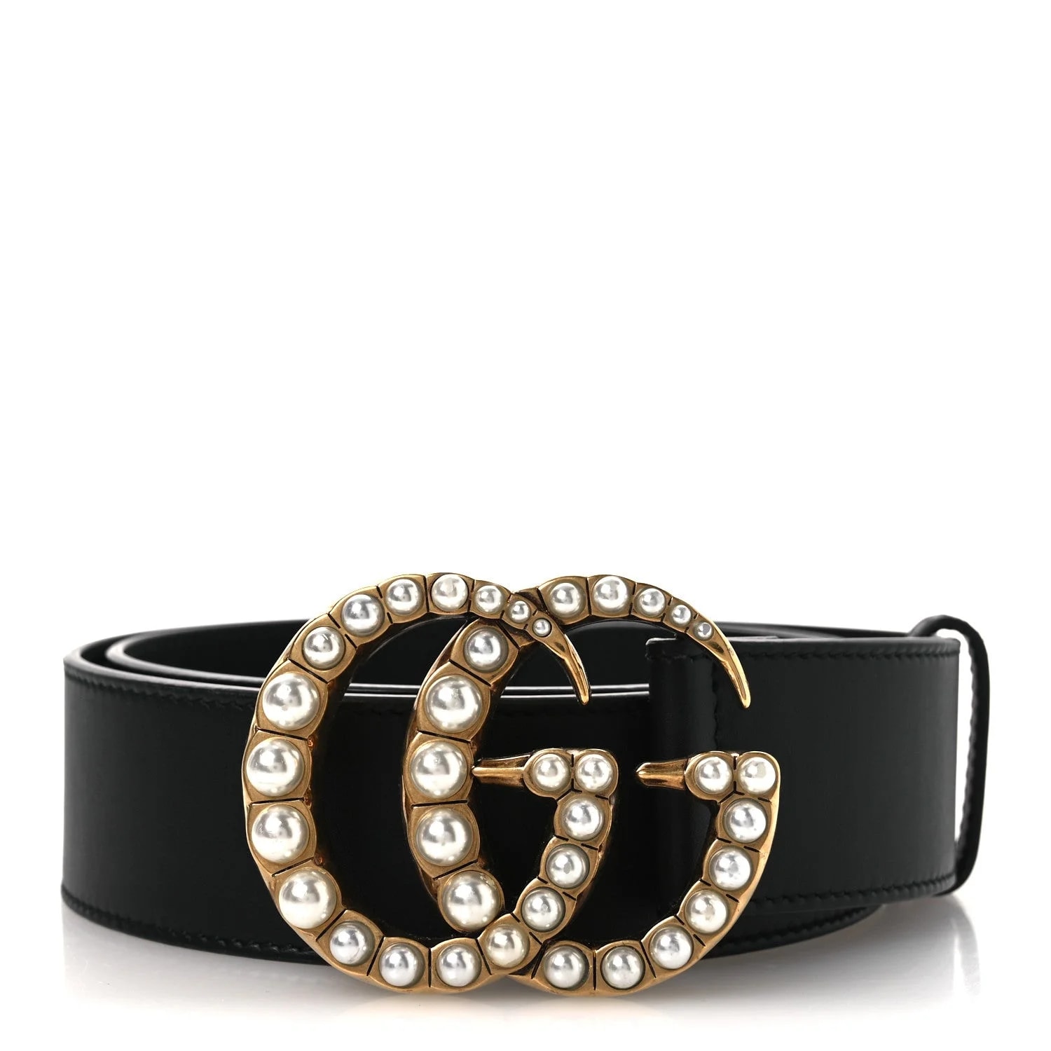 Gucci — Moon Double G 40mm Belt 85 34 — Accessory — resale