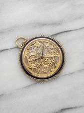 1970s Audemars Piguet Skeleton Pocket 18K Yellow Gold Manual 42mm 2