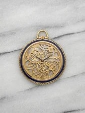 1970s Audemars Piguet Skeleton Pocket 18K Yellow Gold Manual 42mm 4