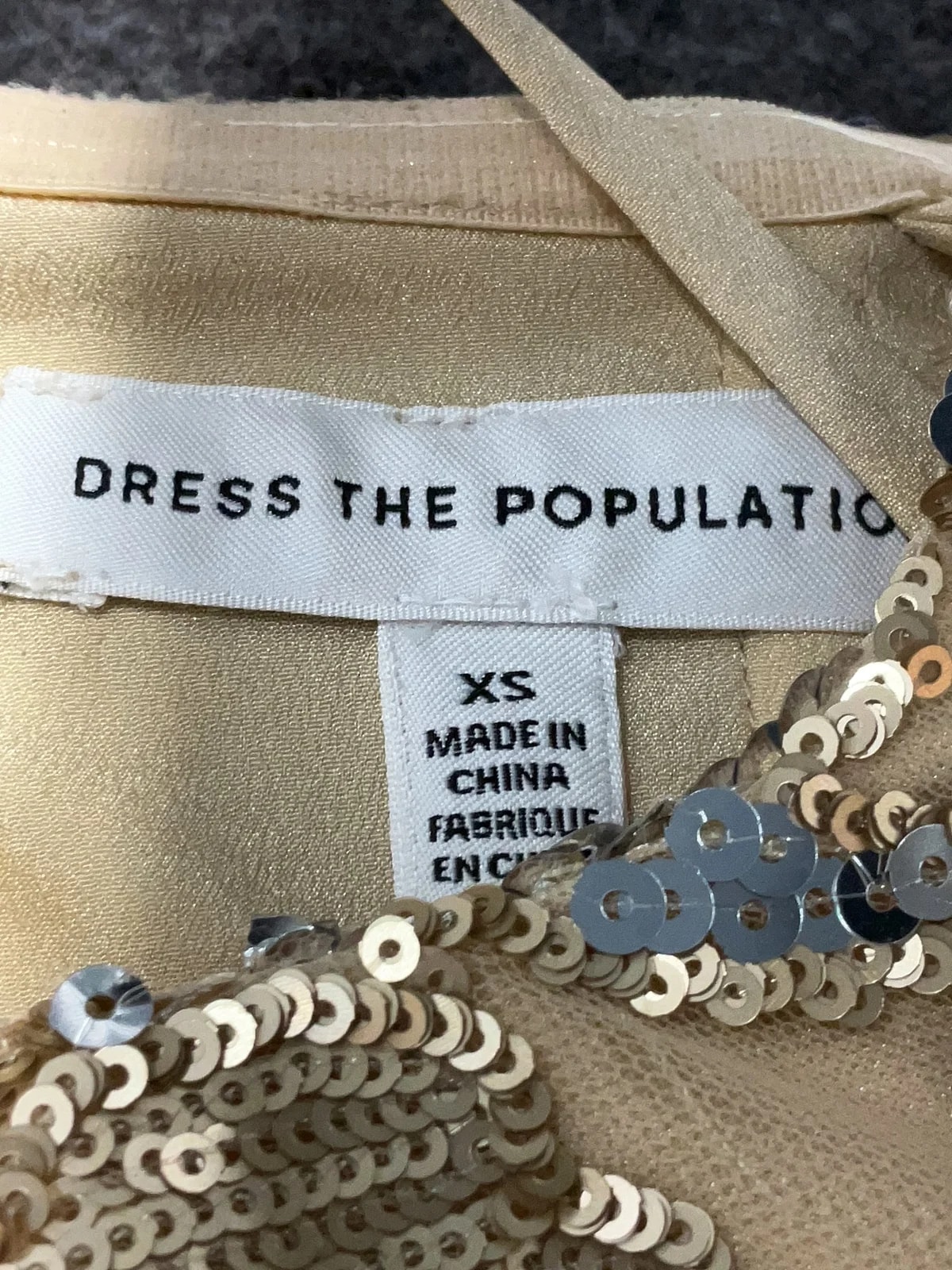 Dress the Population Cocktail Dress Size XS 3