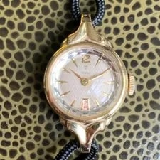 Tudor Rose Ref. 1394 Date Cocktail Gold Tone 2