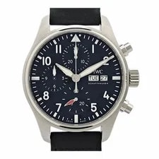 IWC — IWC Pilot's Chronograph IW388111 Stainless Steel 41mm Black Dial #TSW119 — Watch — resale